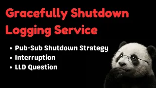 How to Gracefully Shutdown a Logging Service Avoid Data Loss