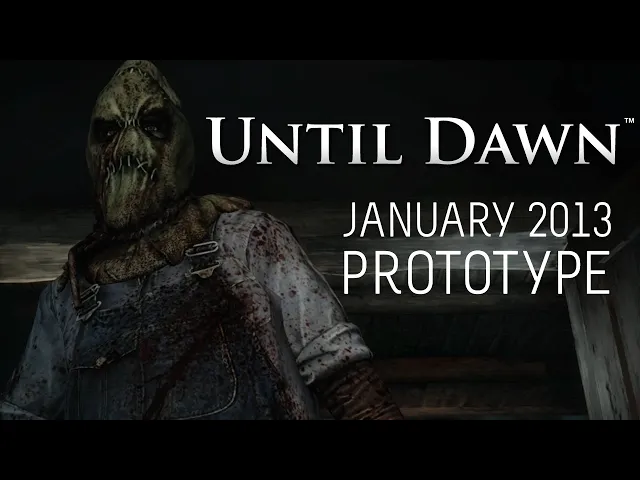 Until Dawn PS3 2013 First Person Prototype Chapter 1-16 Full Game