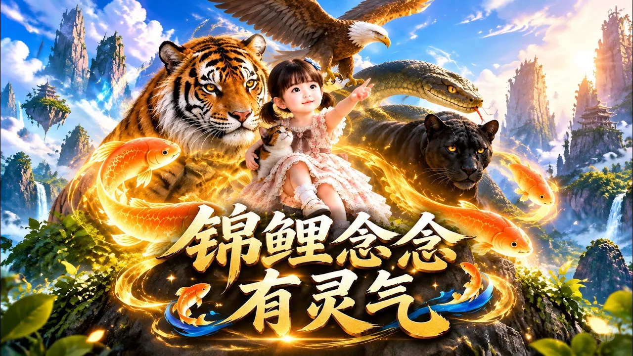 锦鲤念念有灵气