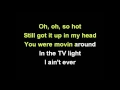 THOMAS RHETT  T SHIRT KARAOKE WITH LYRICS