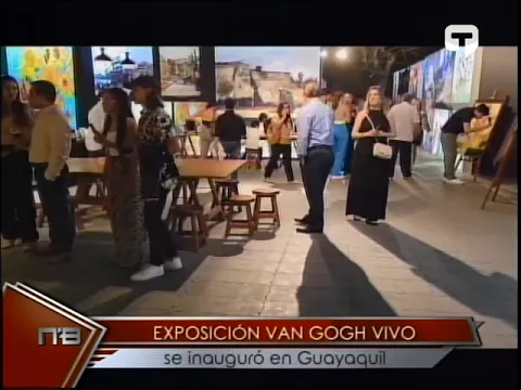Exposición Van Gogh Vivo se inauguró en Guayaquil