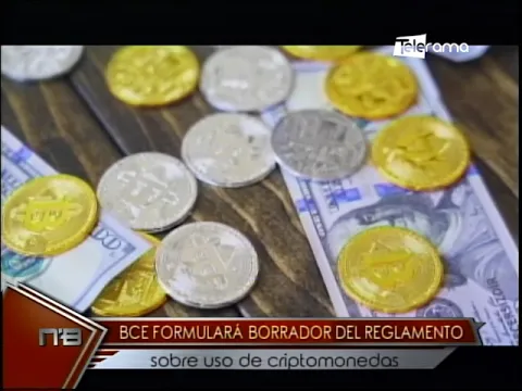 BCE formulará borrador del reglamento sobre uso de criptomonedas