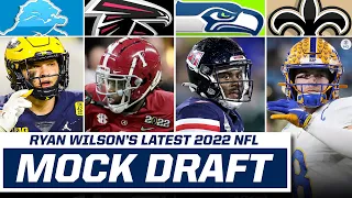 2022 NFL Mock Draft Experts LIVE DRAFT Full First Round All 32 Picks CBS Sports