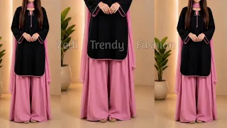 New Trendy AI Trouser Cutting & Stitching | Latest Farshi Palazzo Making | Wide Leg Flared Plazo DIY