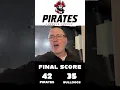 FINAL Lubbock-Cooper Pirates 42 - Abilene Wylie Bulldogs 35