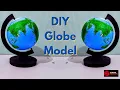 How To Make A Globe Model For School Project / DIY Globe Model For School Exhibition