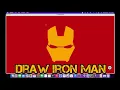 Draw Iron Man using python turtle graphics Python I Love You 3000 Turtle marvel MC