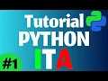 Tutorial Python per Principianti Python per Tutti EP 1
