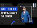 How to Create Databases and Tables in SQL