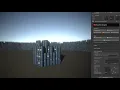 Asset stacking tool Houdini Python