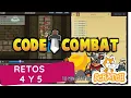 CodeCombat Aprende a programar en Python Retos 4 y 5