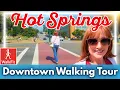 Hot Springs Arkansas Walking Tour Bathhouse Row Downtown Local Shops