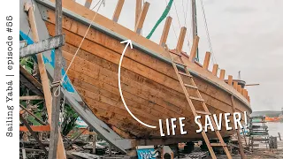 First BULWARK planks!— Sailing Yabá #55