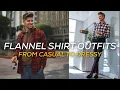 5 Ways to Style Flannels
