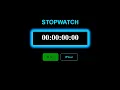 Stopwatch project coding ninjas using JavaScript Html and CSS