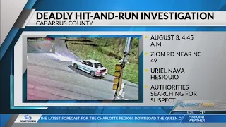 Authorities seek suspect after man killed in Cabarrus County hit-and-run