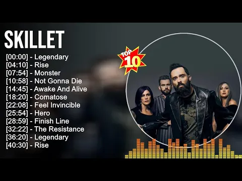 Download MP3 Skillet Greatest Hits ~ Top 10 Alternative Rock songs Of All Time