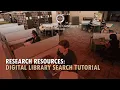 Digital Library Search Tutorial