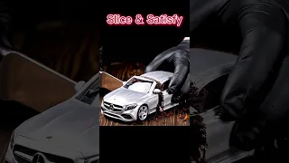 Satisfying Cake Cut Mercedes Car Made Of Cake Shorts ASMR 