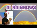 Coding Challenge AI Rainbows with Runway and p5 js