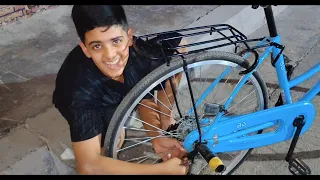 حمودي يريد يعيد مهاراته بل تعليك بايسكلات