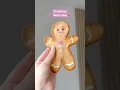 Cute Christmas room decor idea Clay Gingerbread