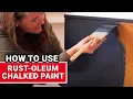 How To Use Rust-Oleum Chalked Paint - Ace Hardware