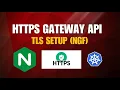 TLS Certificate Setup on Kubernetes Gateway API NGINX