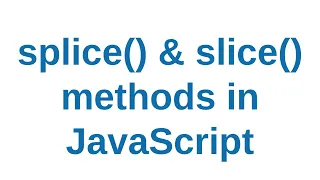 JavaScript slice vs splice What s the Difference Real Examples Explained