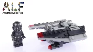 Lego Star Wars 75161 Tie Striker™ Microfighter - Lego Speed Build Review