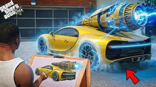 Franklin Search Booster Super Car Using Magical Painting In Gta 5