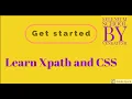 Selenium Object Identification Techniques Xpath CSS Part 1