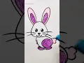 How to draw a rabbit - rabbit drawing