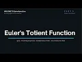 Euler s Totient Function Explained The Mathematics Behind RSA Encryption