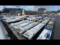 MTA Bus action at Casey Stengel Depot