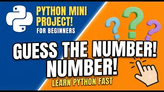 How to make python game Guess The Number Game in Python for Beginners