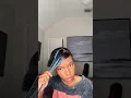 Heart swoop ponytail