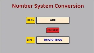 Number System Conversion Webpage