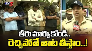 vijayawada dcp krishnakanth patel strong warning to rowdy sheeters in vijayawada tv5 news