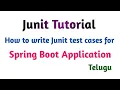 Spring Boot Integration Testing with TDD Writing JUnit tests using Junit5 Thiru Academy