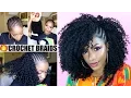 Crochet Braids w Exposed Side Braids Tutorial Outre 3C Whirly
