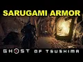 How to search the cave for the Sarugami Armor The Legend of Black Hand Riku Ghost of Tsushima