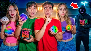 WE SNUCK OUT AT 3AM TO GO SQUISHY HUNTING.. (bad idea)