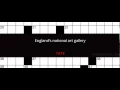 England s national art gallery Crossword Clue Solution
