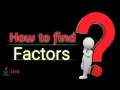 Factors Finding for Loop Iterative Construct In Java