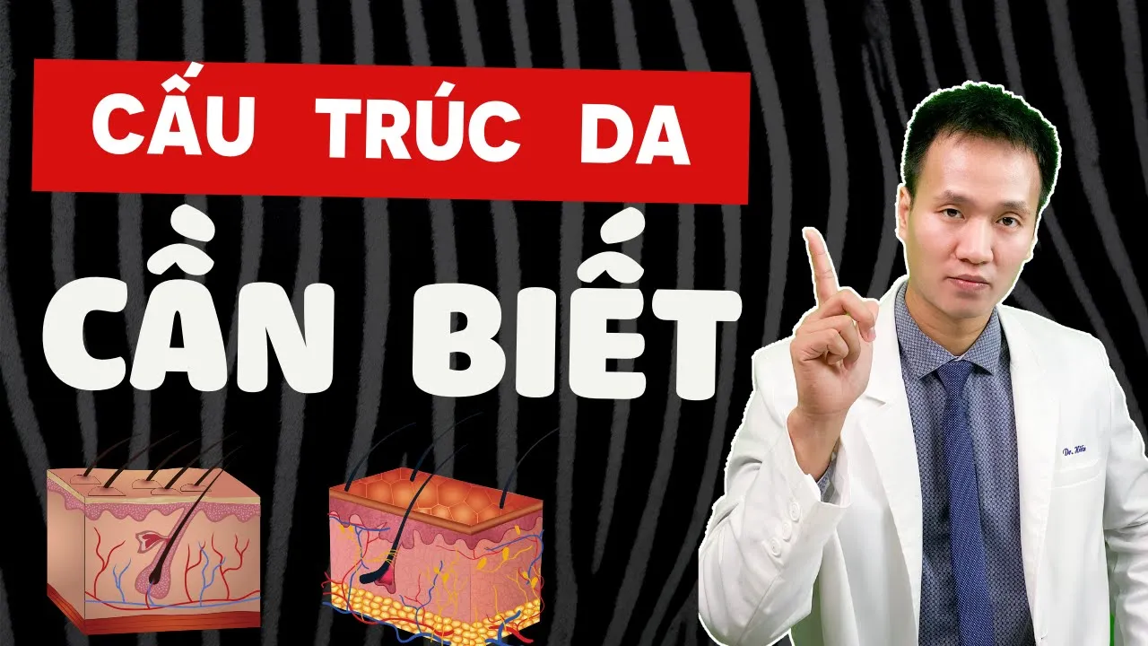 Outline Video Cấu trúc da và những điều cần biết | Dr Hiếu