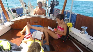 How our kids were schooled living on a boat travelling