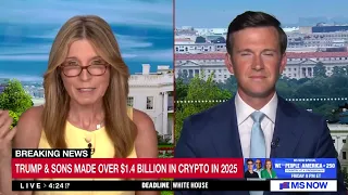 Nicolle Wallace and Vaughn Hillyard discuss Eric Trump s insane crypto story