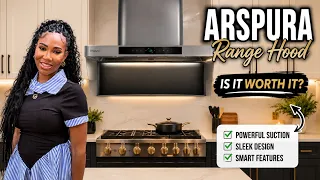My Kitchen Just Got a MAJOR Upgrade Arspura Range Hood