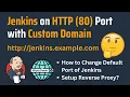 Run Jenkins Behind Apache Reverse Proxy Jenkins on HTTP Port 80 with Custom Domain Name AWS Demo